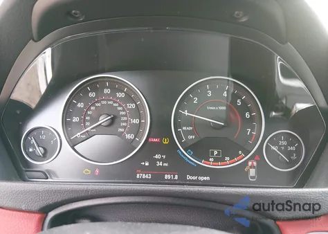 2017 BMW 430I Gran Coupe xDrive z USA, uszkodzony, nr VIN WBA4F9C52HG792504